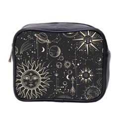 Mystic Patterns Mini Toiletries Bag (two Sides) by CoshaArt
