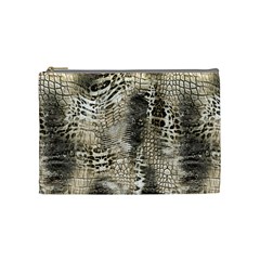 Luxury Snake Print Cosmetic Bag (medium) by CoshaArt