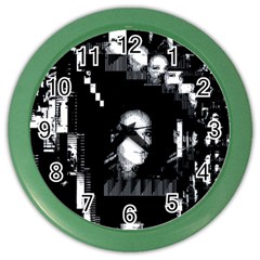 Mrn Echo Color Wall Clock by MRNStudios