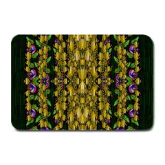 Fanciful Fantasy Flower Forest Plate Mats by pepitasart