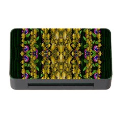 Fanciful Fantasy Flower Forest Memory Card Reader With Cf by pepitasart