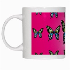 Butterfly White Mug