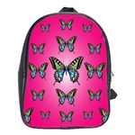 Butterfly School Bag (Large) Front