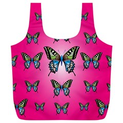 Butterfly Full Print Recycle Bag (xl)