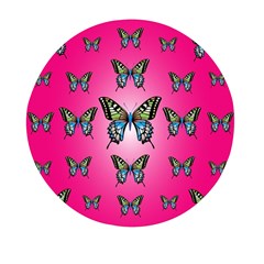 Butterfly Mini Round Pill Box by Dutashop