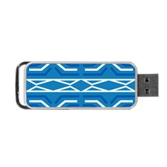 Abstract Pattern Geometric Backgrounds   Portable Usb Flash (one Side) by Eskimos