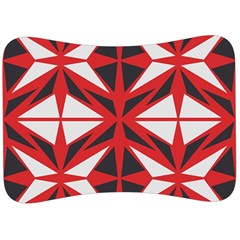 Abstract Pattern Geometric Backgrounds   Velour Seat Head Rest Cushion