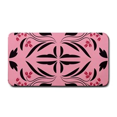 Floral folk damask pattern  Medium Bar Mats