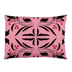 Floral Folk Damask Pattern  Pillow Case