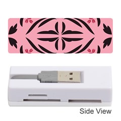 Floral folk damask pattern  Memory Card Reader (Stick)