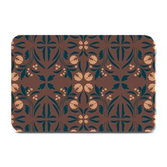 Floral Folk Damask Pattern  Plate Mats