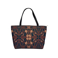 Floral Folk Damask Pattern  Classic Shoulder Handbag