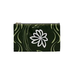 Folk flowers print Floral pattern Ethnic art Cosmetic Bag (Small)