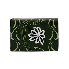 Folk flowers print Floral pattern Ethnic art Cosmetic Bag (Medium)