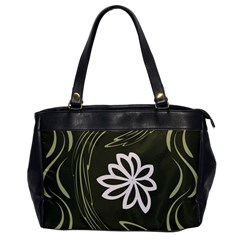 Folk flowers print Floral pattern Ethnic art Oversize Office Handbag