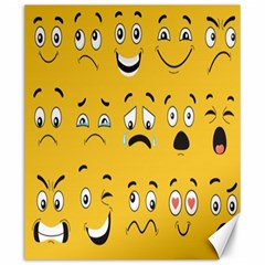 Emojis Canvas 20  X 24  by Sparkle