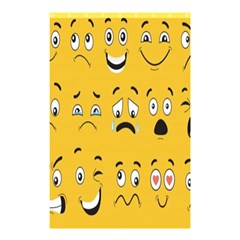 Emojis Shower Curtain 48  X 72  (small)  by Sparkle