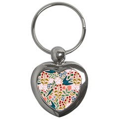 Floral Key Chain (heart) by Sparkle
