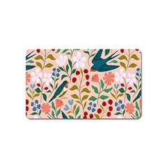 Floral Magnet (name Card) by Sparkle