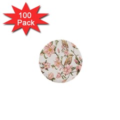 Floral 1  Mini Buttons (100 pack) 