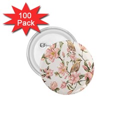 Floral 1.75  Buttons (100 pack) 