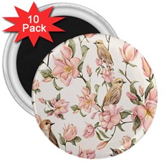 Floral 3  Magnets (10 pack) 