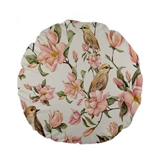 Floral Standard 15  Premium Round Cushions