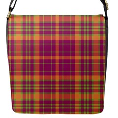 Tartan 9 Flap Closure Messenger Bag (s) by tartantotartanspink2