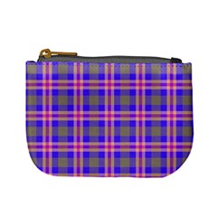 Tartan Purple Mini Coin Purse by tartantotartanspink2