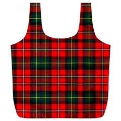 Boyd Modern Tartan 2 Full Print Recycle Bag (xl) by tartantotartansred2