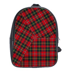 Boyd Modern Tartan School Bag (large) by tartantotartansred2