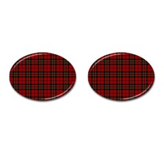 Brodie Clan Tartan Cufflinks (oval) by tartantotartansred2