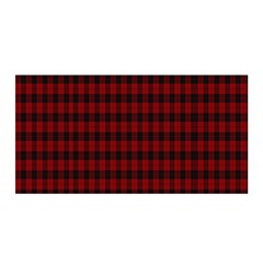 Tartan Red Satin Wrap