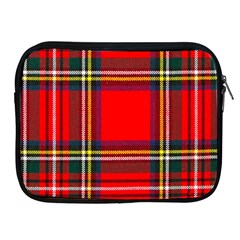 Stewart Royal Modern Heavy Weight Tartan Apple Ipad 2/3/4 Zipper Cases by tartantotartansred2