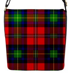 Boyd Tartan Flap Closure Messenger Bag (s)