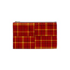 Tartan And Plaid 10 Cosmetic Bag (small) by tartantotartansreddesign2