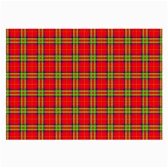 Tartan And Plaid 3 Large Glasses Cloth (2 Sides) by tartantotartansreddesign2