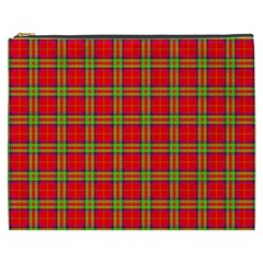 Tartan And Plaid 3 Cosmetic Bag (xxxl) by tartantotartansreddesign2