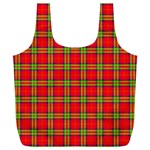 Tartan And Plaid 3 Full Print Recycle Bag (XXXL) Front