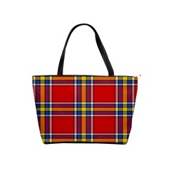 Tartan Pattern 40 Classic Shoulder Handbag