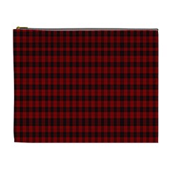 Tartan Red Cosmetic Bag (XL)