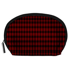 Tartan Red Accessory Pouch (Large)