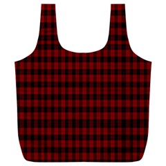 Tartan Red Full Print Recycle Bag (XXL)