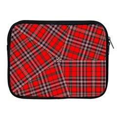 Macfarlane Modern Heavy Tartan Apple Ipad 2/3/4 Zipper Cases by tartantotartansreddesign2