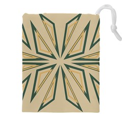 Abstract Pattern Geometric Backgrounds   Drawstring Pouch (4xl) by Eskimos