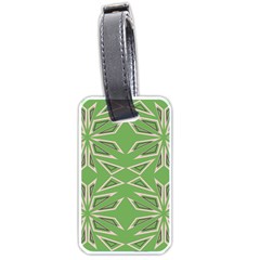 Abstract Pattern Geometric Backgrounds   Luggage Tag (one Side) by Eskimos