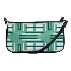 Abstract Pattern Geometric Backgrounds   Shoulder Clutch Bag by Eskimos