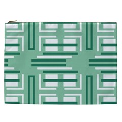 Abstract Pattern Geometric Backgrounds   Cosmetic Bag (xxl) by Eskimos