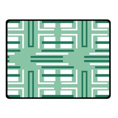 Abstract Pattern Geometric Backgrounds   Double Sided Fleece Blanket (small)  by Eskimos