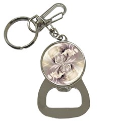 Fractal Feathers Bottle Opener Key Chain by MRNStudios